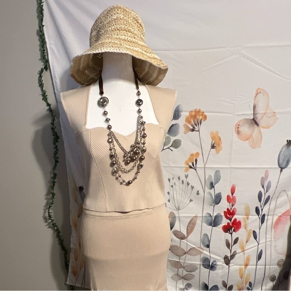🆕️ Revolve House of Harlow Ribbed Skirt Set - Picture 12 of 13